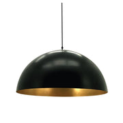 Royale Rocco Black and Gold Pendant Light 3 Sizes - Lighting.co.za