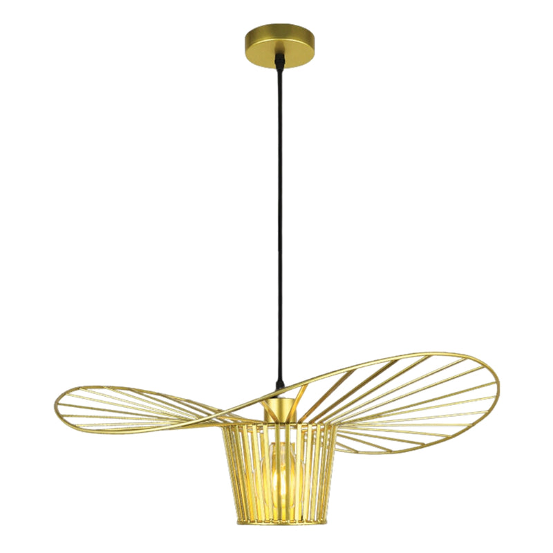 Sensu Baccor Flutter Black | Gold Wire Pendant Light 2 Sizes - Lighting.co.za
