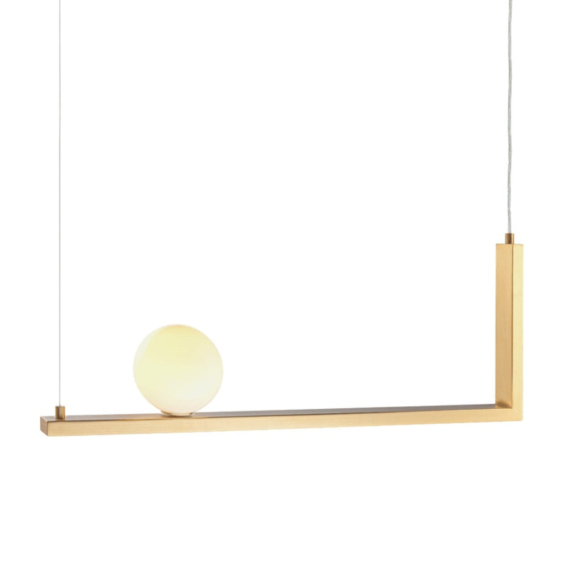Tetris Brass Look Pendant Light 2 Options - Lighting.co.za