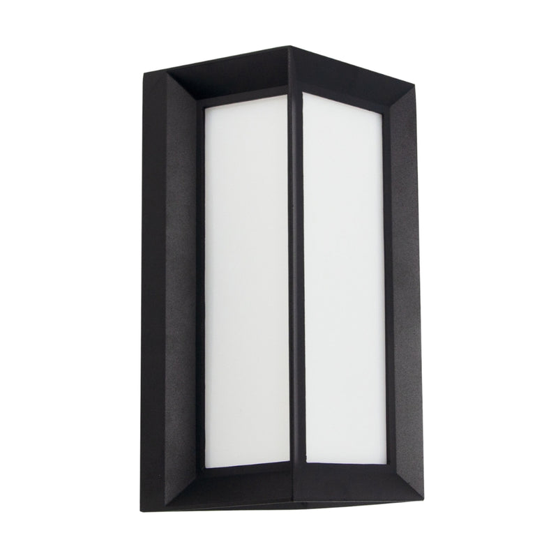 Luna Black LED Outdoor Wall Light - Lighting.co.za