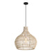 Radley Woven Rattan Bamboo Pendant Light 2 Sizes - Lighting.co.za