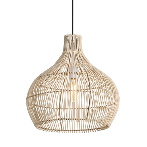 Radley Woven Rattan Bamboo Pendant Light 2 Sizes - Lighting.co.za