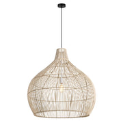 Haiti Woven Rattan Bamboo Pendant Light 3 Sizes - Lighting.co.za