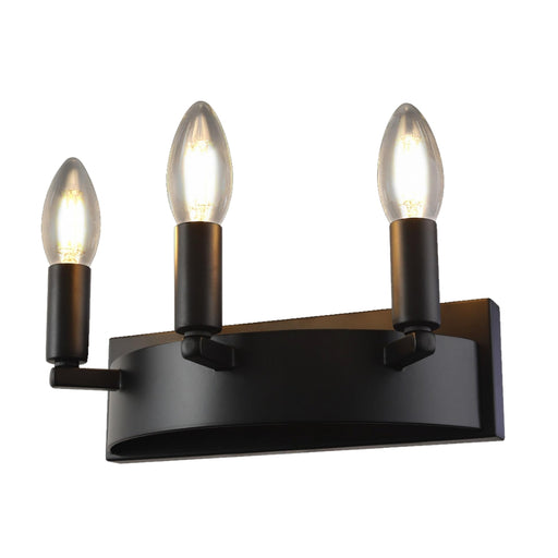 Portland Black Wall Light 2 Options - Lighting.co.za