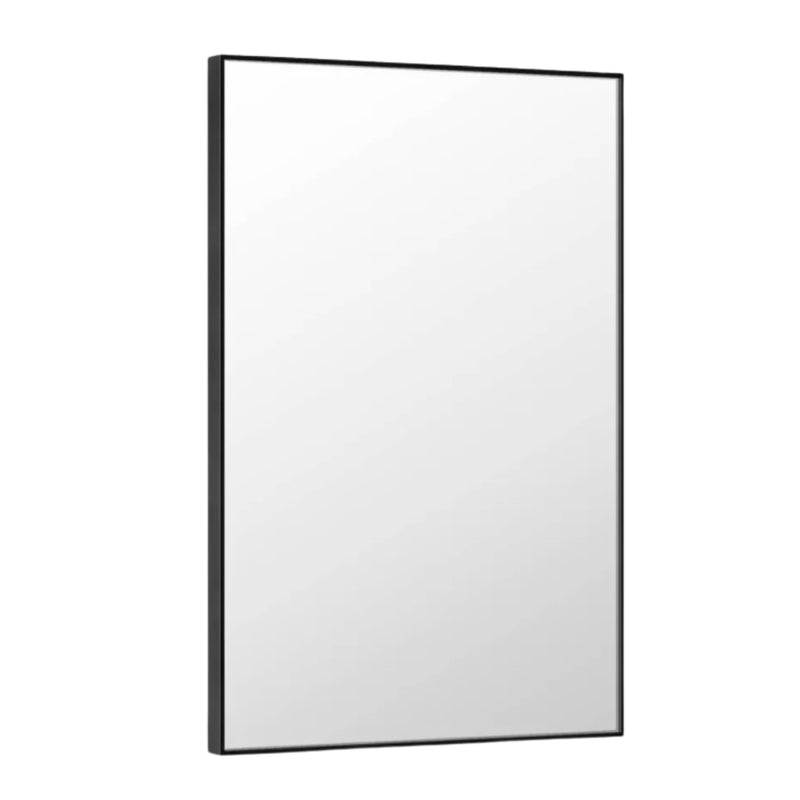 Avery Black Rectangular Mirror 2 Sizes - Lighting.co.za