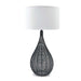 Bailey Tall Black Wire Mesh Table Lamp - Lighting.co.za