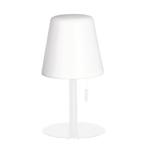 Bijoux LED Portable Black or White Rechargeable Table Lamp - Lighting.co.za