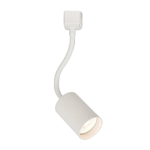 Panorama Flexible Gooseneck Black | White GU10 3 Wire Track Spotlight - Lighting.co.za