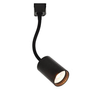 Panorama Flexible Gooseneck Black | White GU10 3 Wire Track Spotlight - Lighting.co.za