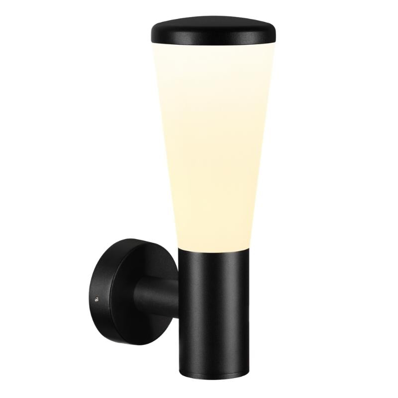 Lighthouse Black And Opal Outdoor Wall Light - Lighting.co.za