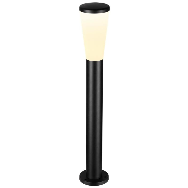 Lighthouse Black And Opal Outdoor Bollard Light - Lighting.co.za