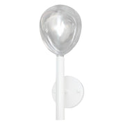 Raindrop Black or White And Clear Glass LED Wall Light - Lighting.co.za