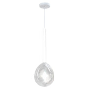 Raindrop Black or White And Clear Glass LED Pendant Light - Lighting.co.za