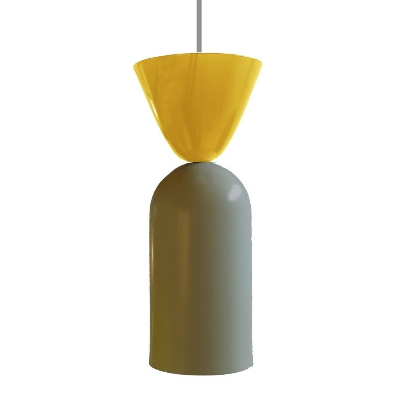 Tube Two Tone Tall Pendant Light - Lighting.co.za
