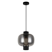Chicago Pod Black or Gold and Glass Pendant Light - Lighting.co.za