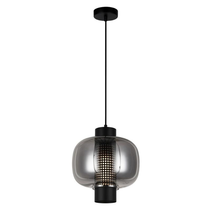 Chicago Pod Black or Gold and Glass Pendant Light - Lighting.co.za