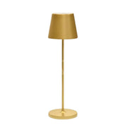 Trevi Smooth Shade Gold | Black | White Rechargeable Table Lamp - Lighting.co.za