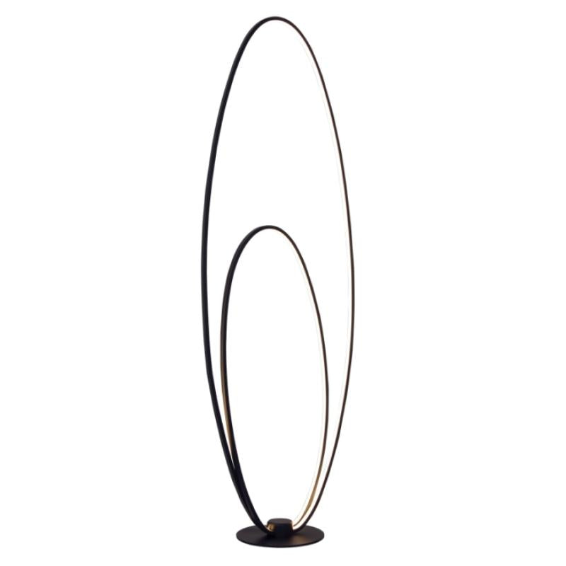 River Black LED Nordic Floor Lamp - Lighting.co.za