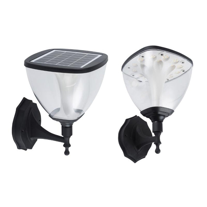 All Round CTC Solar Rechargeable Outdoor Wall Light with Sensor - Lighting.co.za