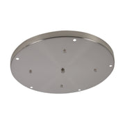 Black White Silver Ceiling Plate Accessory For Pendant Clusters 2 Sizes - Lighting.co.za