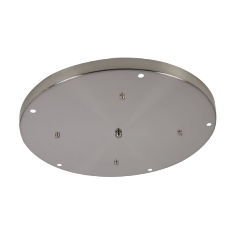 Black White Silver Ceiling Plate Accessory For Pendant Clusters 2 Sizes - Lighting.co.za