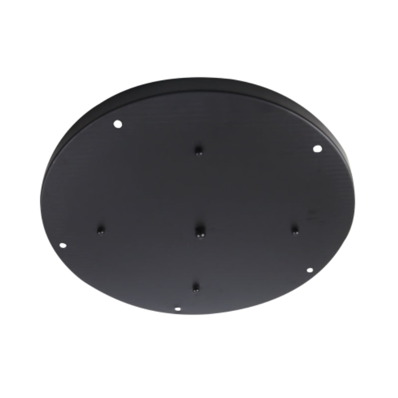 Black White Silver Ceiling Plate Accessory For Pendant Clusters 2 Sizes - Lighting.co.za