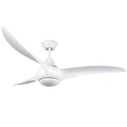 Cesna 3 Blade White Ceiling Fan Only - Lighting.co.za