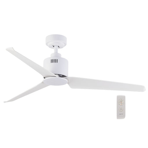 Astrid 3 Blade White Ceiling Fan Only - Lighting.co.za