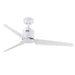 Astrid 3 Blade White Ceiling Fan Only - Lighting.co.za
