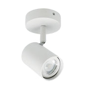 Pulse Black | White Adjustable GU10 1L Spotlight - Lighting.co.za