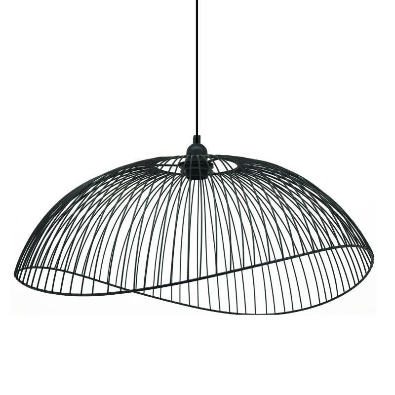 Sai Large Black Wire Shade Pendant Light - Lighting.co.za