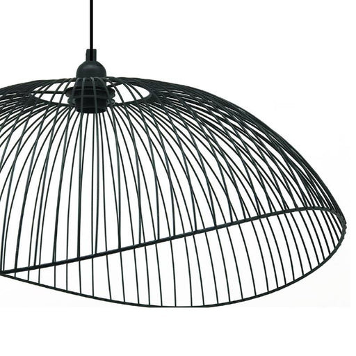 Sai Large Black Wire Shade Pendant Light - Lighting.co.za