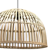 Soloman Basket Natural Rattan Pendant Light 2 Sizes - Lighting.co.za