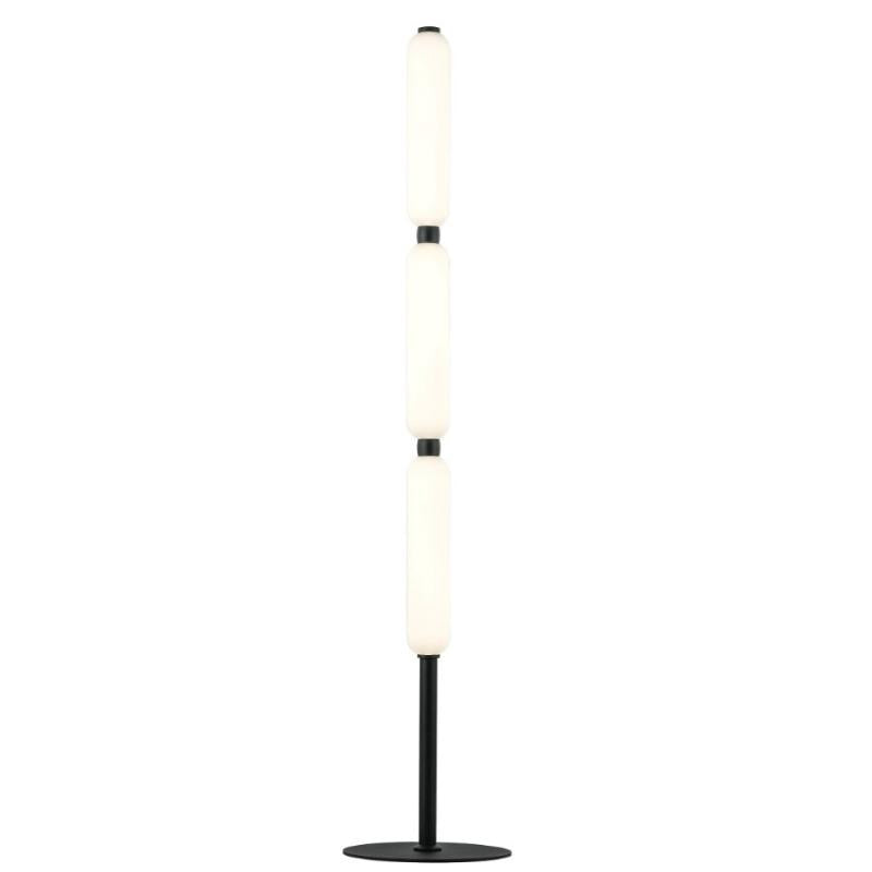 Calla Lily Linear 3 Light Black or Gold LED Floor Lamp - Lighting.co.za