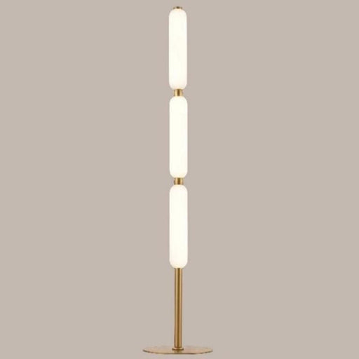 Calla Lily Linear 3 Light Black or Gold LED Floor Lamp - Lighting.co.za