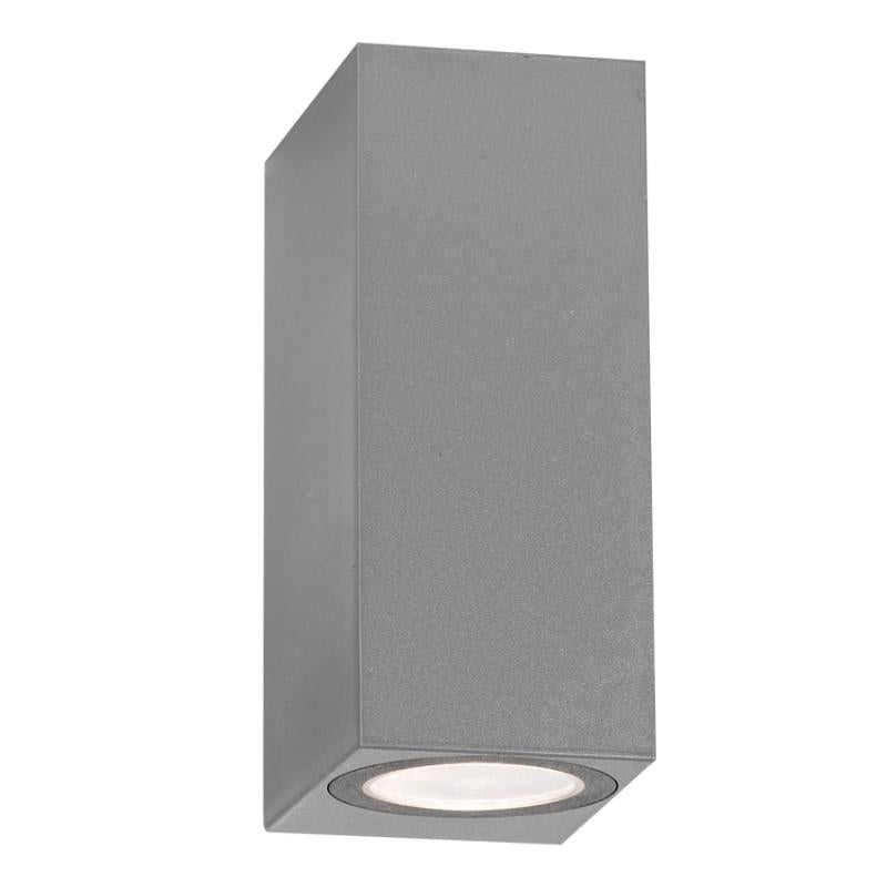 Block U Up Down Black | White | Grey GU10 Outdoor Wall Light - Lighting.co.za