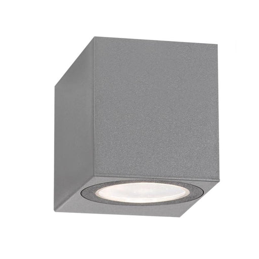 Block U Down Only Black | White | Grey GU10 Outdoor Wall Light - Lighting.co.za