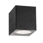 Block U Down Only Black | White | Grey GU10 Outdoor Wall Light - Lighting.co.za