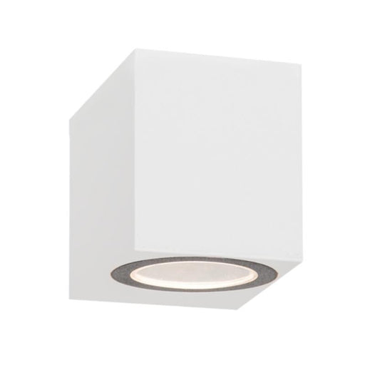 Block U Down Only Black | White | Grey GU10 Outdoor Wall Light - Outdoor Lights - Lighting.co.za