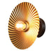 Shell Round Gold Disk Wall Light - Lighting.co.za