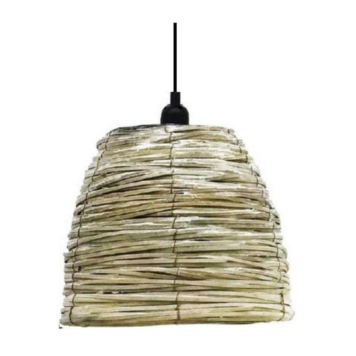 Binling Basket Natural Rattan Pendant Light 2 Sizes - Lighting.co.za