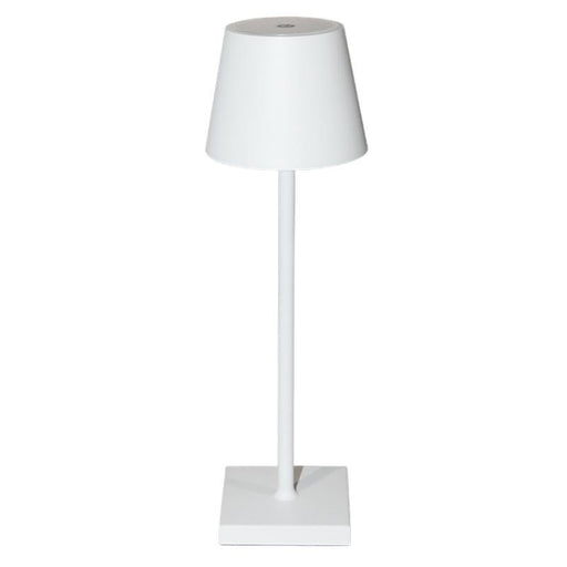 Harper Smooth Shade Black | White Rechargeable Table Lamp - Lamps - Lighting.co.za