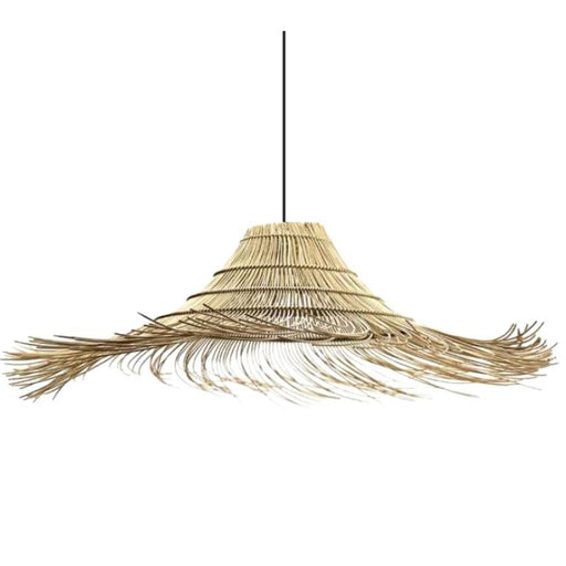 Tahiti Large Natural Rattan Flexi Cane Pendant Light - Lighting.co.za