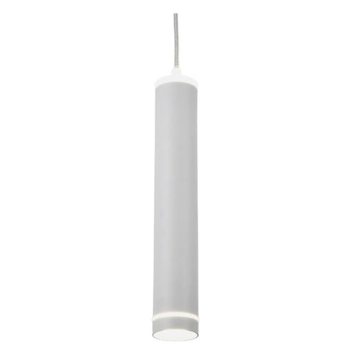 Adonia Black | White Tube LED Pendant Light - Lighting.co.za