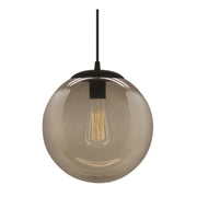 Palla Smoke Grey | White | Clear Ball Pendant Light 3 Sizes - Lighting.co.za