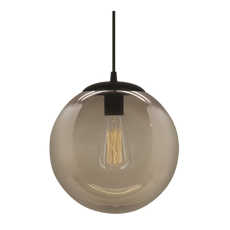 Palla Smoke Grey | White | Clear Ball Pendant Light 3 Sizes - Lighting.co.za
