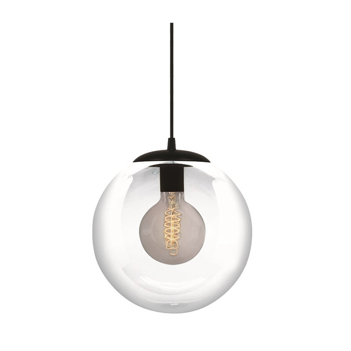 Palla Smoke Grey | White | Clear Ball Pendant Light 3 Sizes - Lighting.co.za