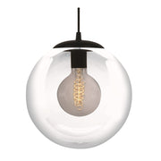 Palla Smoke Grey | White | Clear Ball Pendant Light 3 Sizes - Lighting.co.za