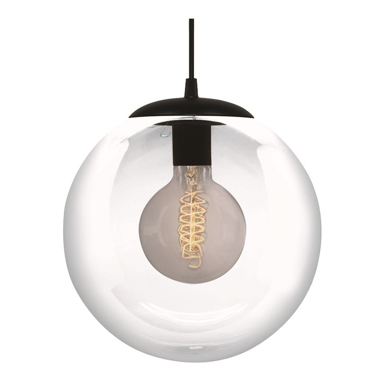 Palla Smoke Grey | White | Clear Ball Pendant Light 3 Sizes - Lighting.co.za
