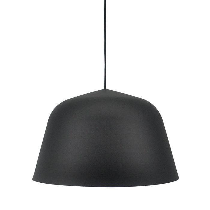 Paris Large Black | White | Copper Nordic Plain Spazio Dome Pendant Light - Lighting.co.za